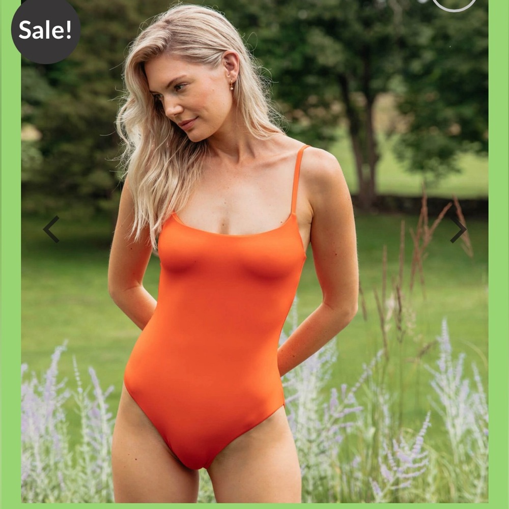 Andie Swimsuit - Jetties Flat in Siren XS Long Torso
